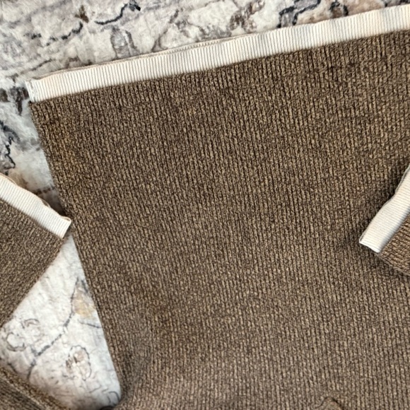 Reference Point Brown Knit Women's Sweater - Picture 3 of 5